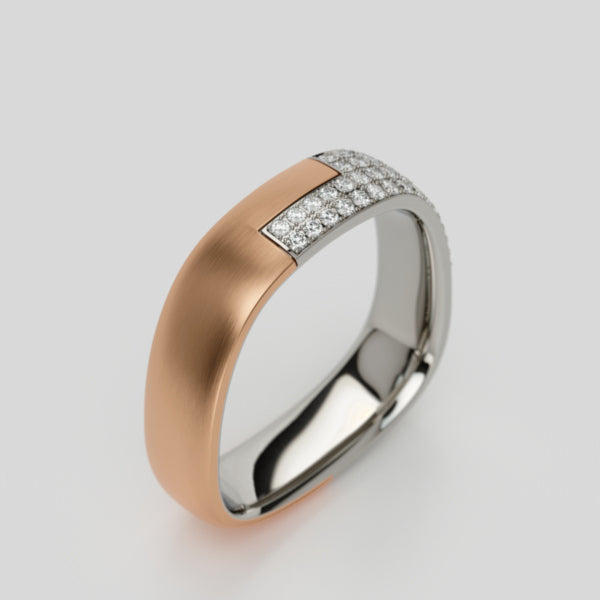 yin-yang pavé 5.2mm soft