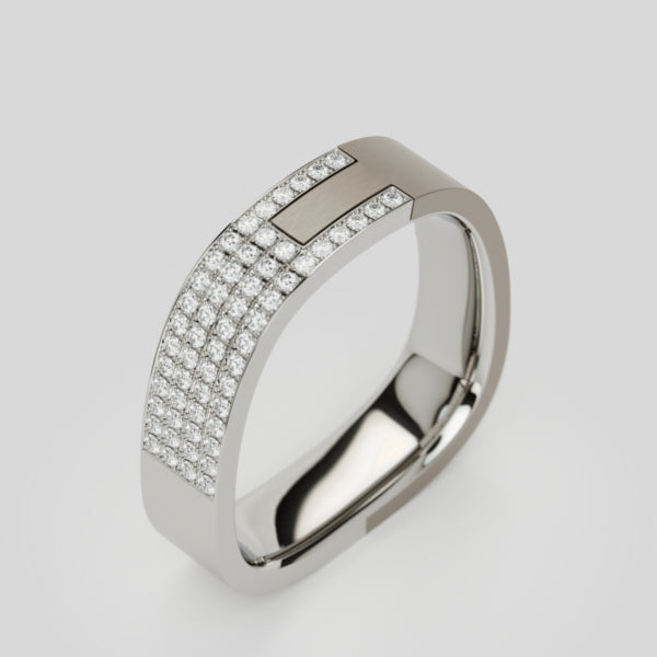 you&me pavé 5.4mm hard