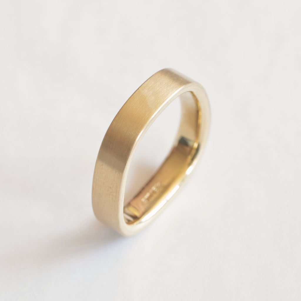 282 SALE - SINGLE METAL WEDDING RING